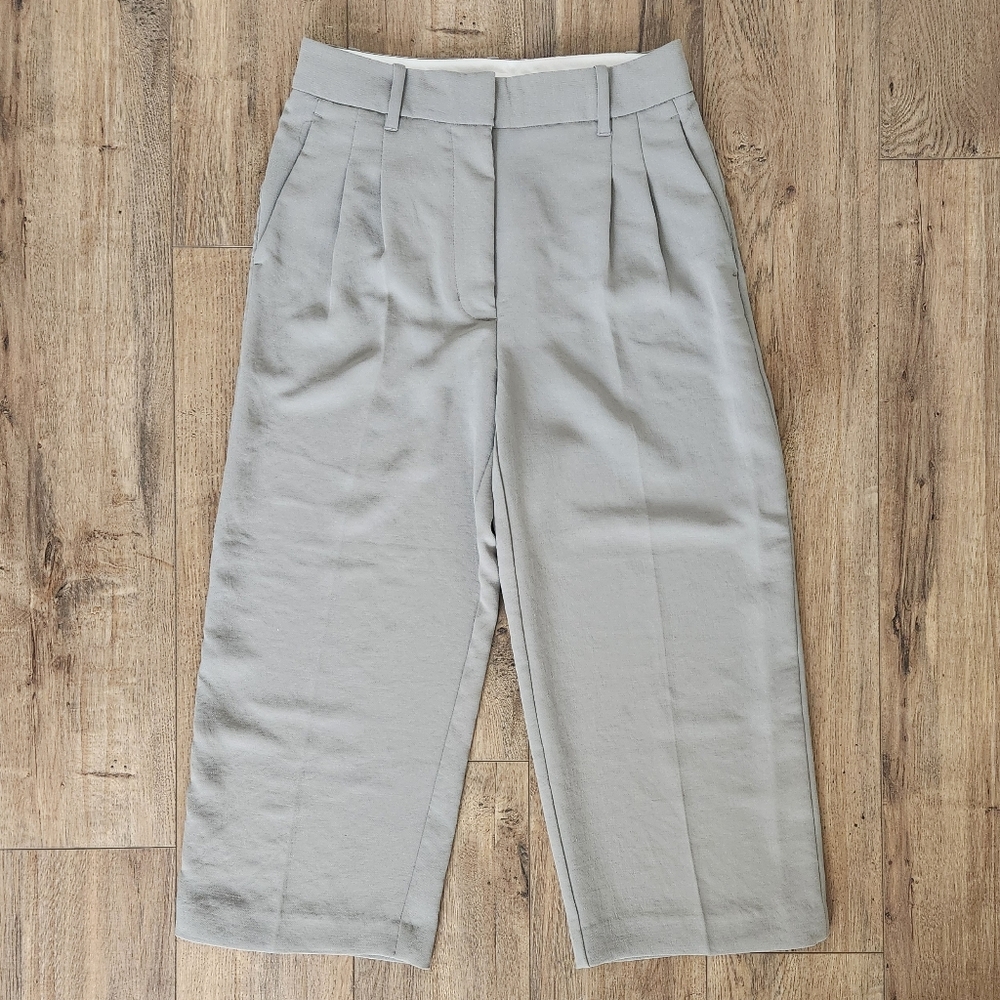 Wilfred Effortless Pant Crop Basalt Grey